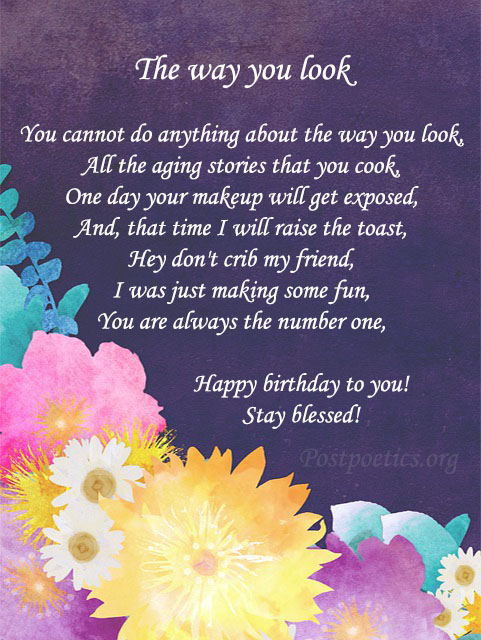 Funny Birthday Poems